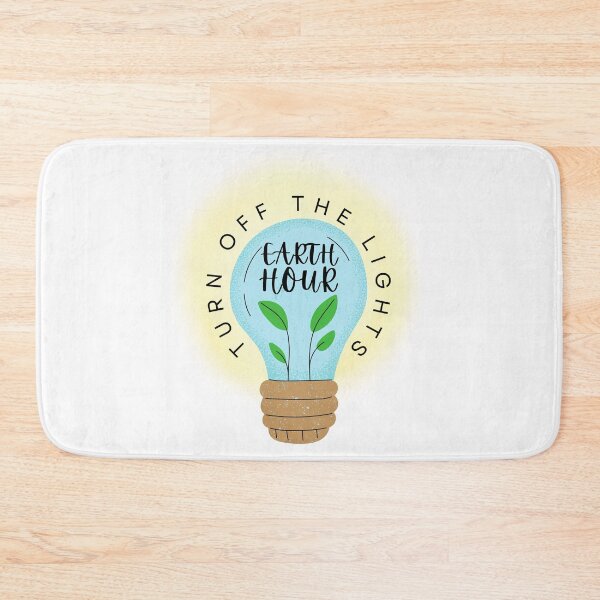 Item preview,  Earth Hour turn off the lights plant designed and sold by EsraaBaniOdeh.