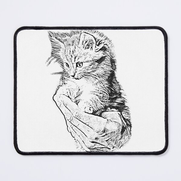 Item preview, Hand Holding Kitten designed and sold by Catspeople.