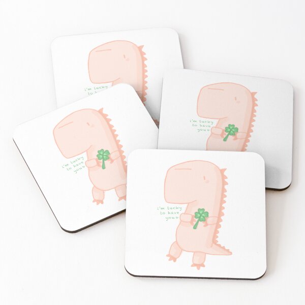Item preview, Cute St Patrick’s Day Dinosaur designed and sold by ollynbobby.