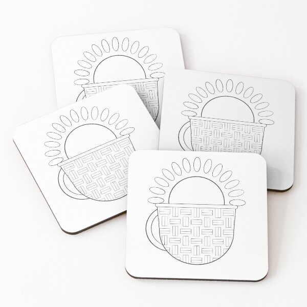 Item preview, Color Your Own Mug full of Sunshine... with a Quilted Pattern designed and sold by GrandpaH.
