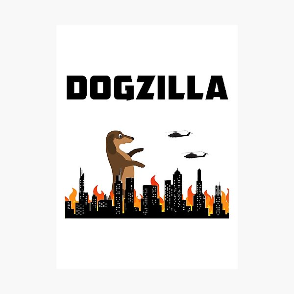 Item preview, Dogzilla designed and sold by Daschunddesigns.