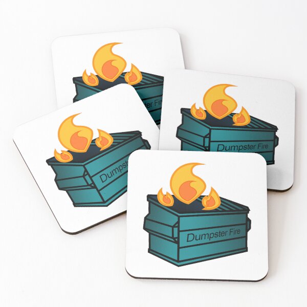 Item preview, Dumpster Fire designed and sold by AlwaysHollyJo.