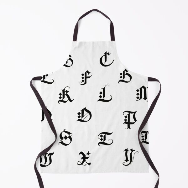 Item preview, German Gothic Capital Letter Stickers designed and sold by SowCow.
