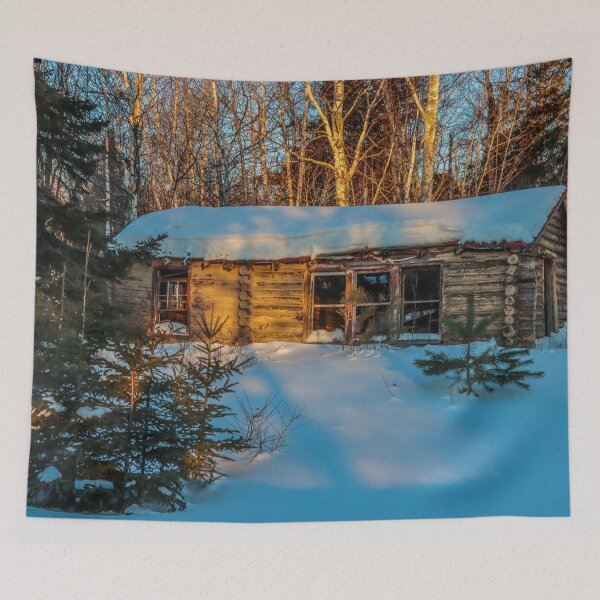 Item preview, Winter Cabin in the Woods designed and sold by passion4photos.