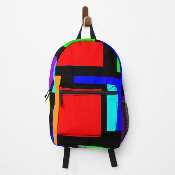 Item preview, Rainbow Abstract Rectangle Art designed and sold by hydezero's art.