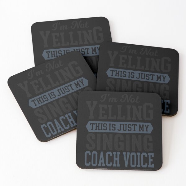 Item preview, Singing Coach Voice - Cool Funny Musician Rock Band Singer Singing Love Quotes Sayings Sticker designed and sold by TrevoAbel40.