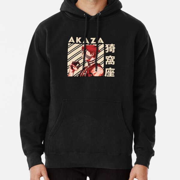 幻想的 KAKAZZY アニメ AKAZA 猗窩座 Hoodie パーカー フルジップ