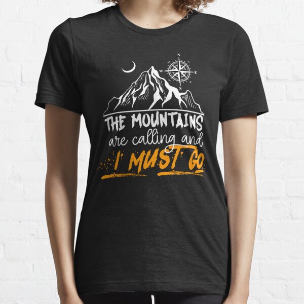 Nature Shirt Camping Shirt Mountains Calling I Like 3 People Mountains Tee Hiking Shirt Mountains Shirt