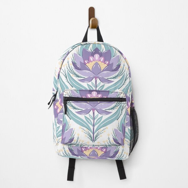 Item preview, Purple flower floral pattern designed and sold by PG Illustration.