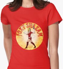Foxy Shazam - 1960's Retro Image Women's Fitted T-Shirt