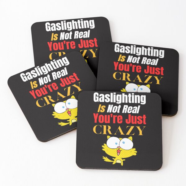 Item preview, Gaslighting Is Not Real You're Just Crazy Essential T-Shirt designed and sold by bahdsgraphic.
