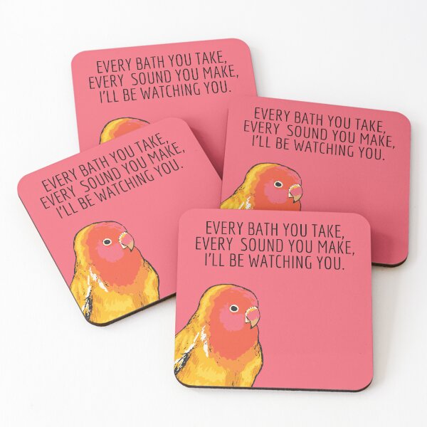 Item preview, Every Bath You Take, Every Sound You Make, I ll Be Watching You-Funny Bird-Bird Lover-Every Breath You Take-Song Lyrics designed and sold by SighFly52.