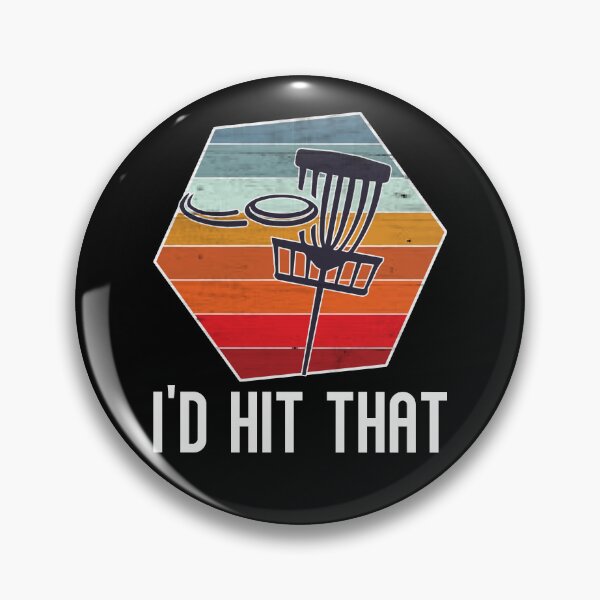 Artikelvorschau, I'd Hit That Disc Golf Retro Funny Frisbee Golf Disc Golf Gear entworfen und verkauft von DynamicDesign.
