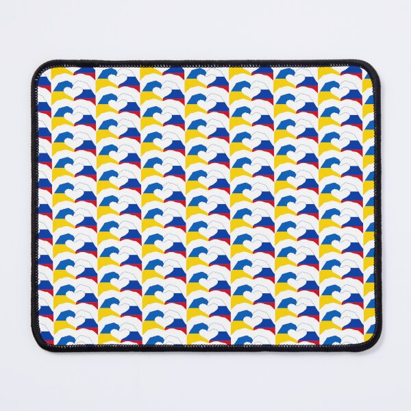 Item preview, We Heart Ukraine & Russia Patriot Flag Series designed and sold by Carbon-Fibre Media.