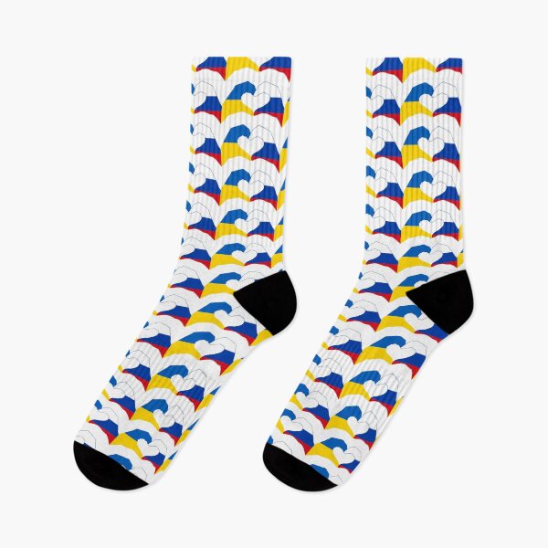 Item preview, We Heart Ukraine & Russia Patriot Flag Series designed and sold by Carbon-Fibre Media.