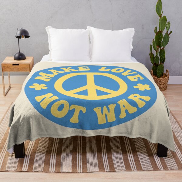 Item preview, Make love not war, no war designed and sold by retrippy.