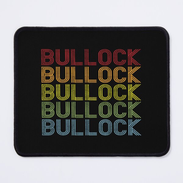 Item preview, Bullock Name T Shirt - Bullock Vintage Retro Bullock Name Gift Item Tee designed and sold by chezeva.