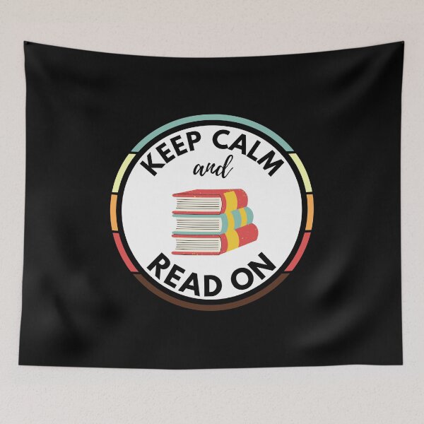 Item preview, Keep calm and read on designed and sold by Phoenix-27.