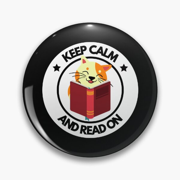 Item preview, Keep calm and read on designed and sold by Phoenix-27.