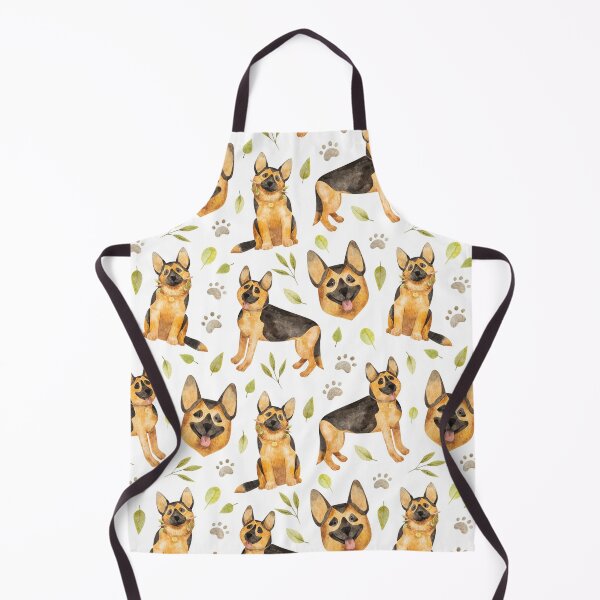 Item preview, German Sheppard Dog Doggie Puppy Pet Pattern designed and sold by Draculaura2009.