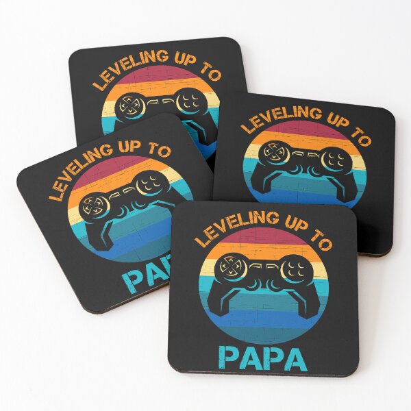 Item preview, LEVELING UP TO PAPA designed and sold by OverbeeDesigns.