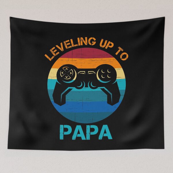 Item preview, LEVELING UP TO PAPA designed and sold by OverbeeDesigns.