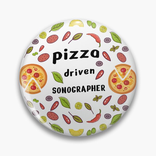 Item preview, Pizza Driven Sonographer GIFT designed and sold by KA-shirts.