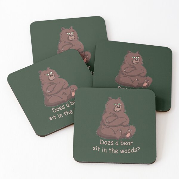 Item preview, Does A Bear Sit In The Woods? designed and sold by ladytarleton.