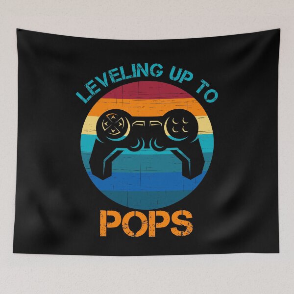 Item preview, LEVELING UP TO POPS designed and sold by OverbeeDesigns.