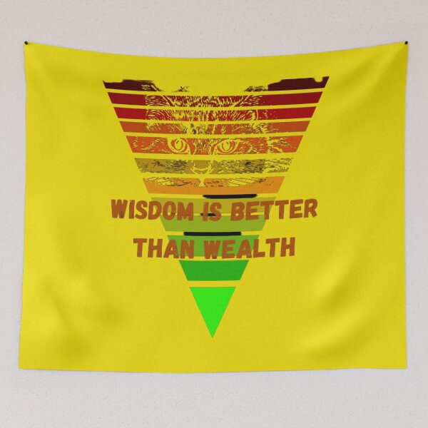 Item preview,  Wisdom is better than wealth  designed and sold by LOUCAS6.