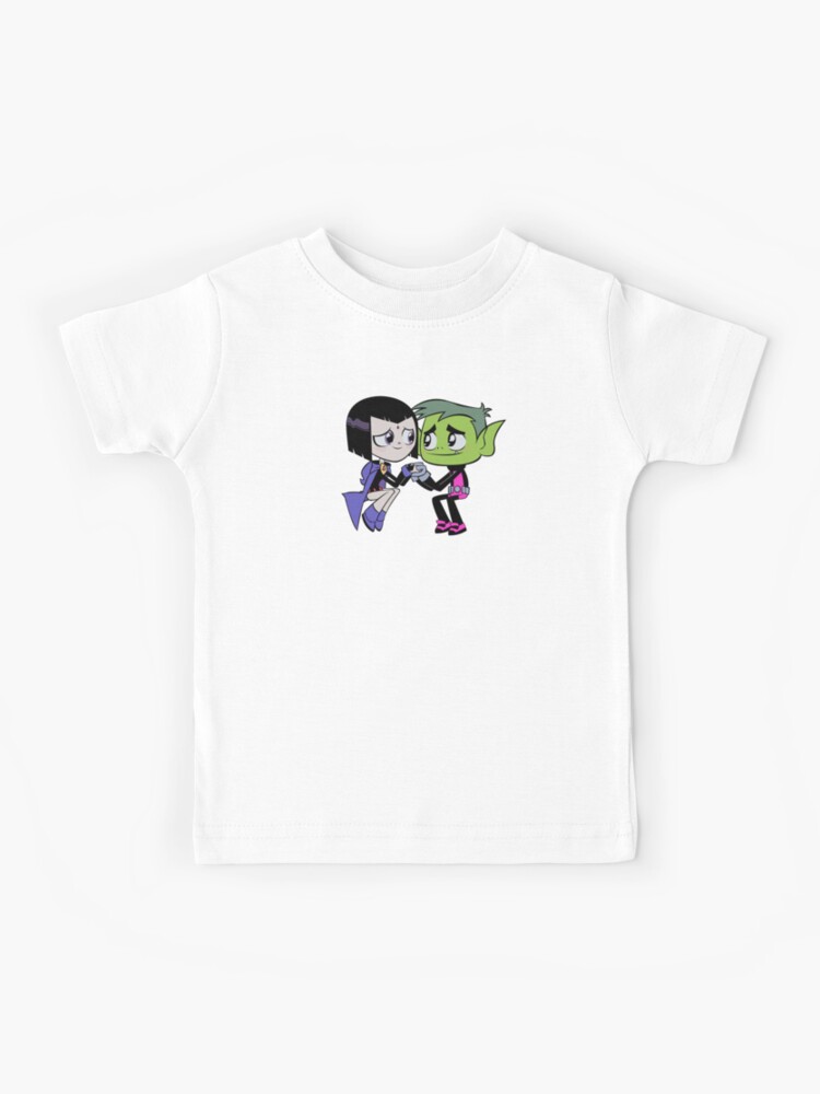 Teen Titans - Bbrae holding hands Kids T-Shirt for Sale by MonkeyLi