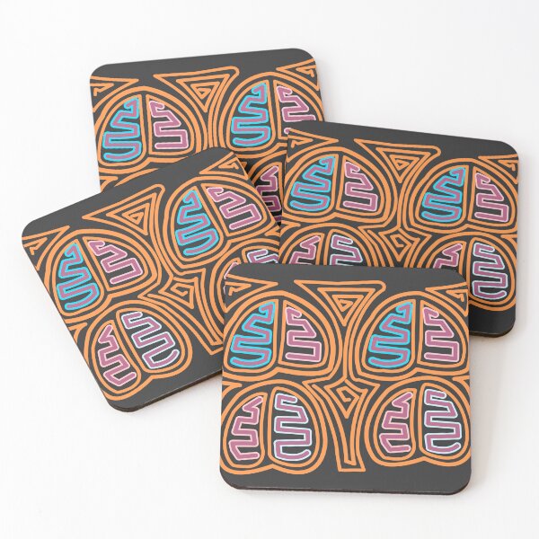 Item preview, illustration of mola from panama designed and sold by Melquidedec.