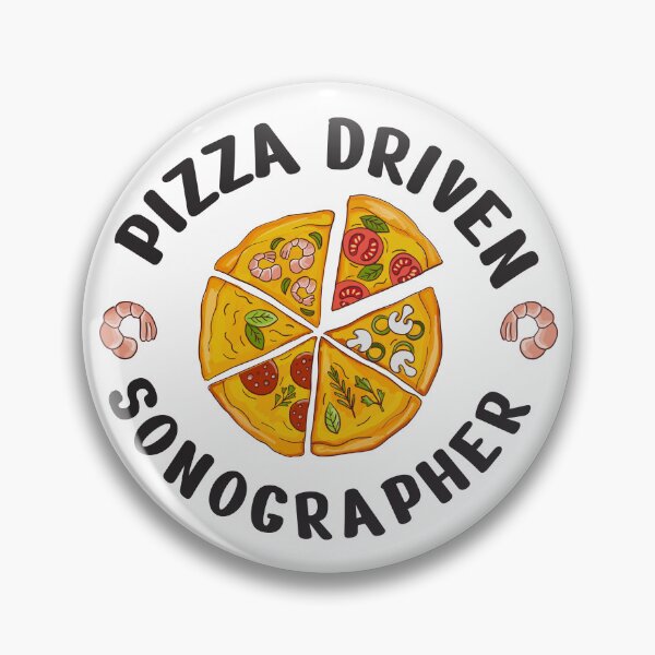 Item preview, Pizza Driven Sonographer GIFT designed and sold by KA-shirts.