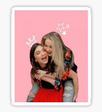 Sabrina Carpenter and Rowan Blanchard (Rowbrina) Sticker