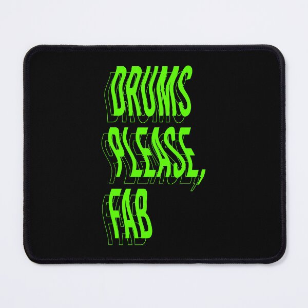 Item preview, Drums please Fab - Neon designed and sold by ulianamusi.