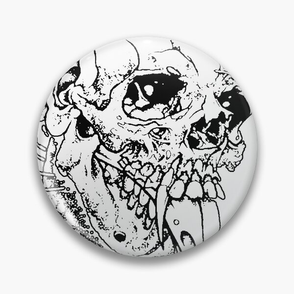 Item preview, Pushead Skull Pins designed and sold by Pus Fan.