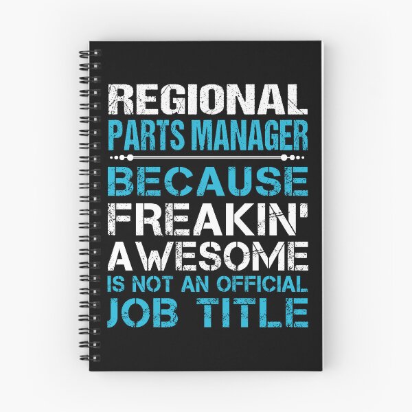 Item preview, Regional Parts Manager T Shirt - Freaking Awesome Job Gift Item Tee designed and sold by masondilla.