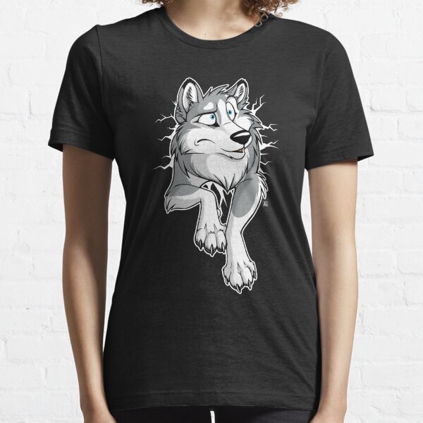 STUCK Husky Grey Essential T-Shirt