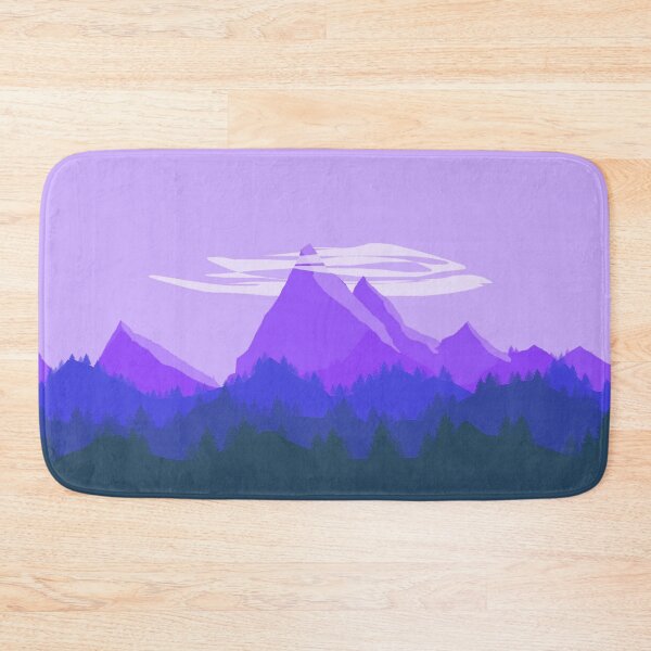Item preview, Purple Mountain designed and sold by JigglePeek.