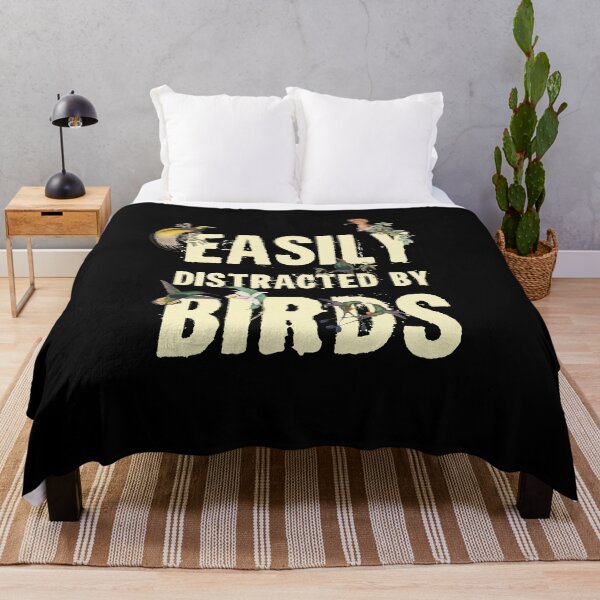 Item preview, Easily Distracted By Birds Gift Funny Birwatching designed and sold by Lenny Stahl.