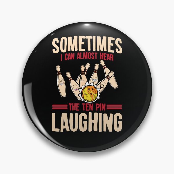 Item preview, Bowling Hear Ten Pin Laughing Bowler Gift Skittle designed and sold by Lenny Stahl.