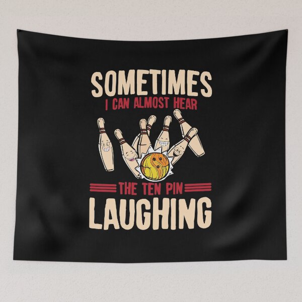 Item preview, Bowling Hear Ten Pin Laughing Bowler Gift Skittle designed and sold by Lenny Stahl.