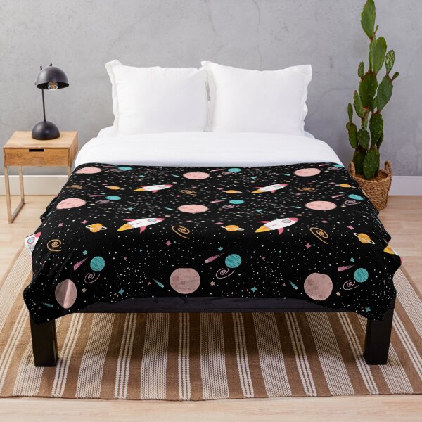 Item preview, Outer Space Galaxy Seamless Pattern, Cute Space designed and sold by podekom.