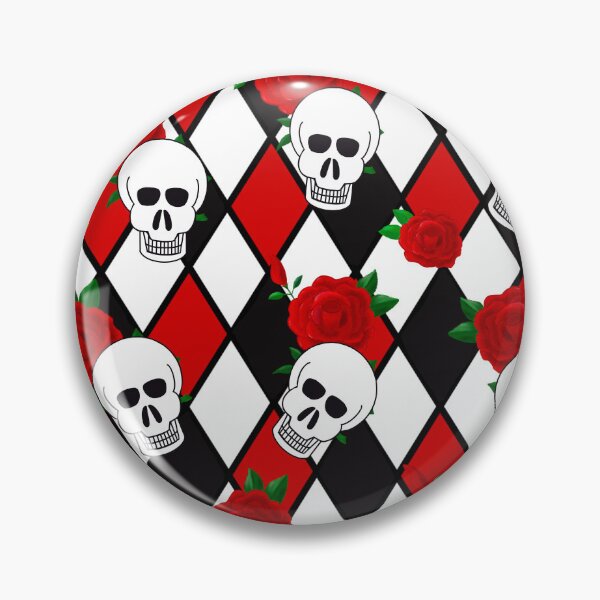 Item preview, Skulls and red roses designed and sold by clounewcomb.