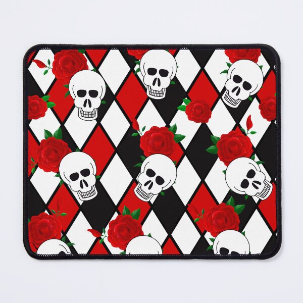 Item preview, Skulls and red roses designed and sold by clounewcomb.