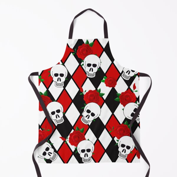 Item preview, Skulls and red roses designed and sold by clounewcomb.