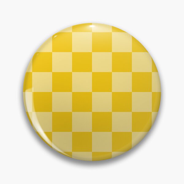 Item preview, Yellow checkered pattern, yellow chequered designed and sold by Latte Design.