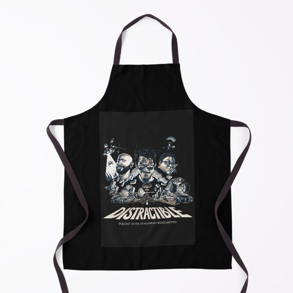 Item preview, Distractible Merch Monochrome designed and sold by Rainko.