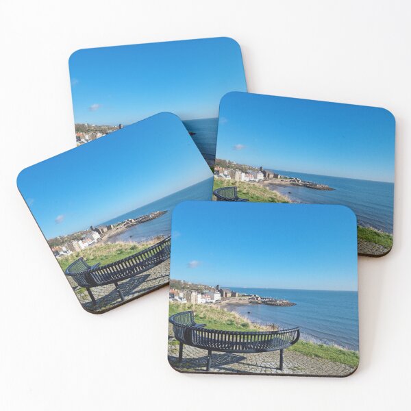 Item preview, Kinghorn Beach on a sunny day designed and sold by S-and-W-4ever.