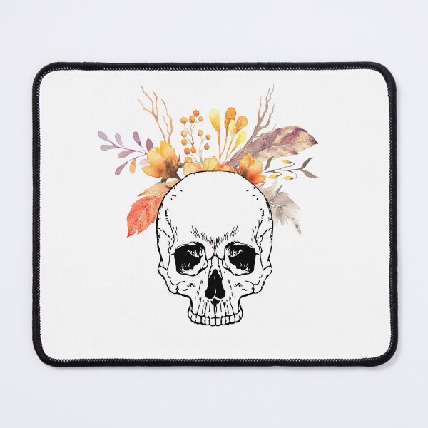 Item preview, Boho Flower Skull designed and sold by alybugg.